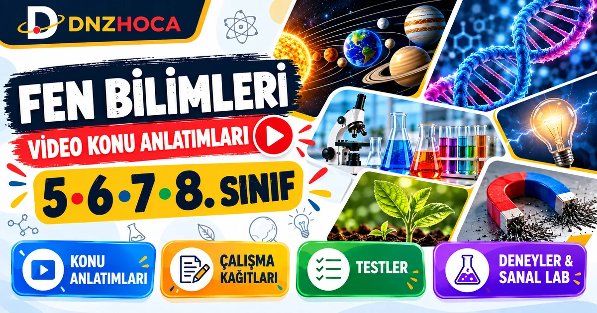  Video Konu Anlatımları